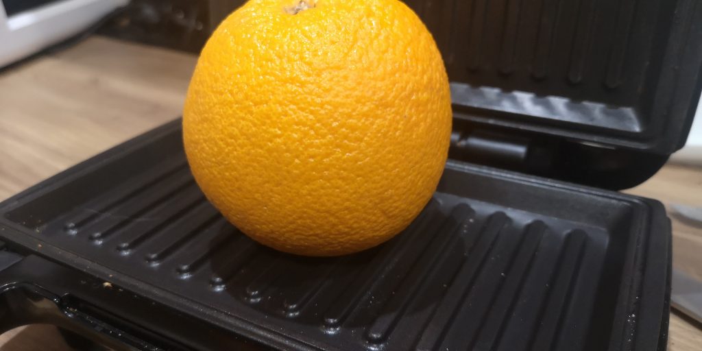 Grilled orange