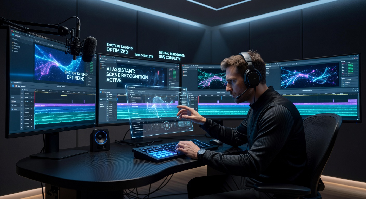 Video editor working with AI tools