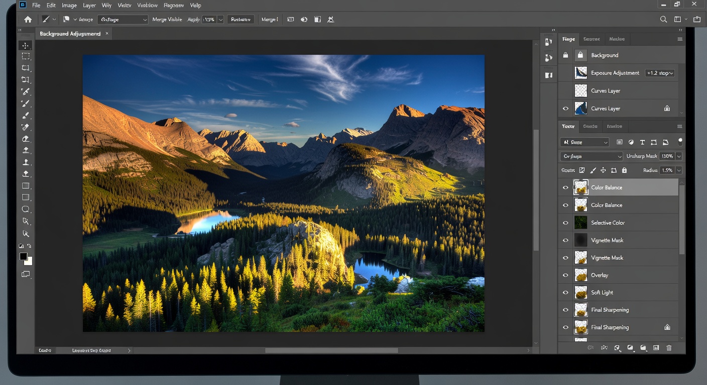 Photoshop retouching